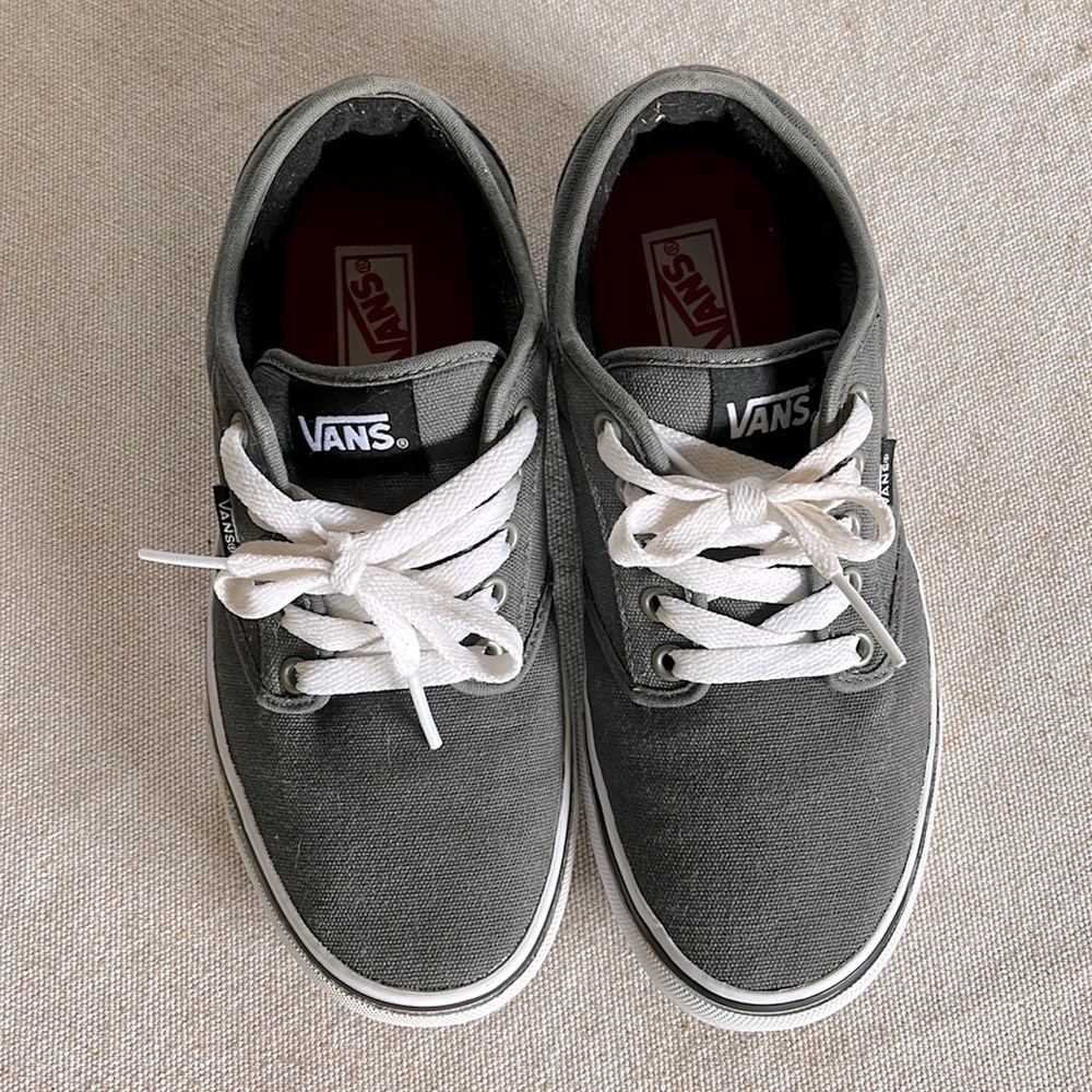 VANS Atwood Canvas Pewter Skate Shoes ๐ - Picture 3 of 8